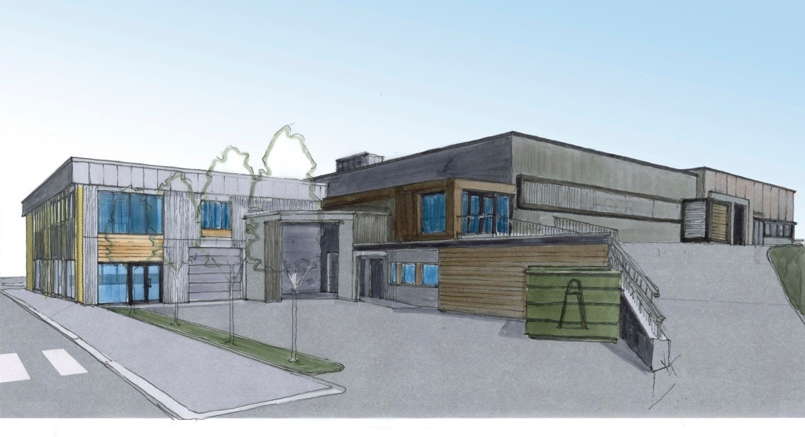 Fasade etter rehabilitering Galleribilde