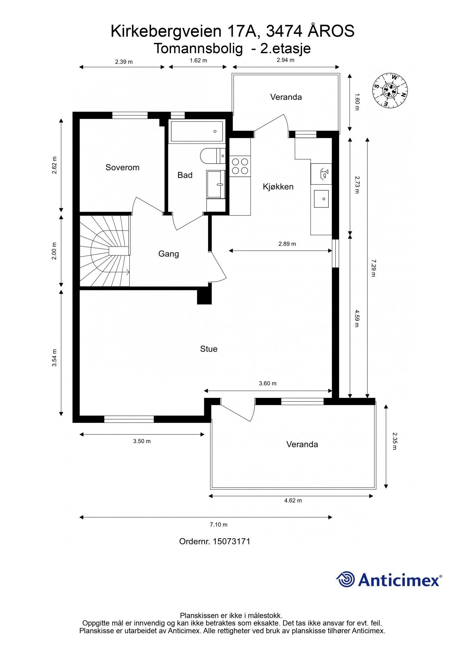 Plantegning-2.etasje Galleribilde