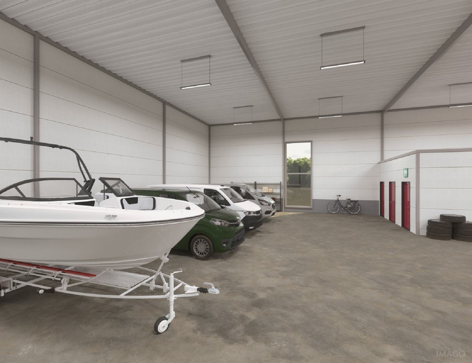 Illustrasjon Kombiseksjon Galleribilde