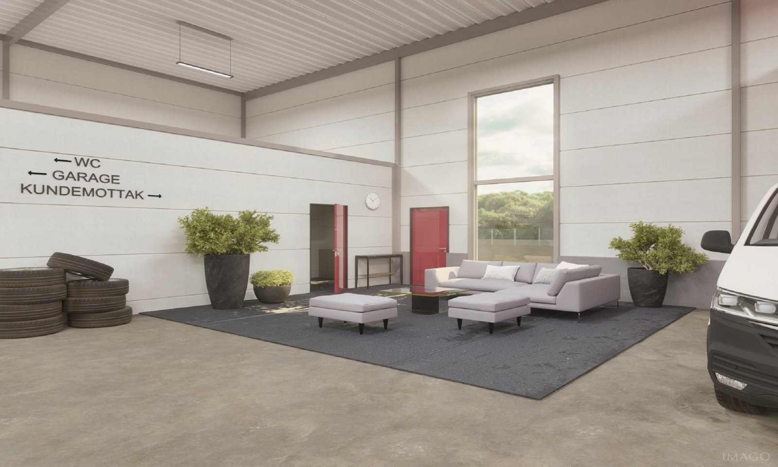 Illustrasjon Kombiseksjon Galleribilde