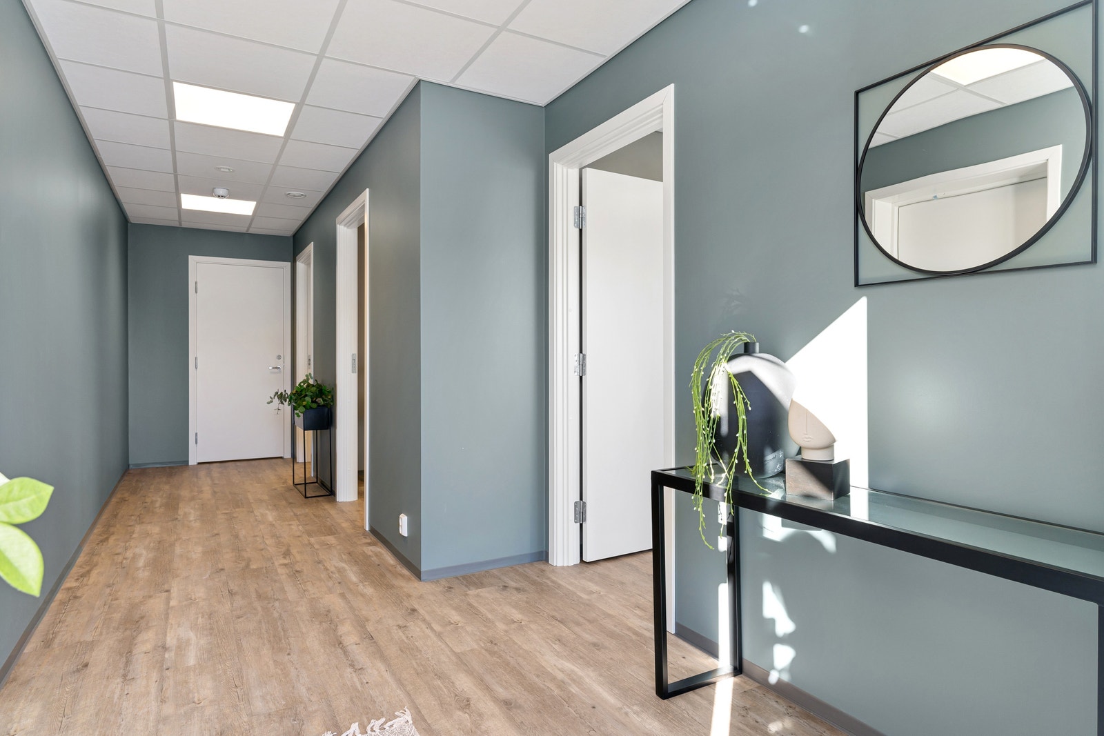 Bilde fra et tilsvarende prosjekt. Kombibygg. Galleribilde