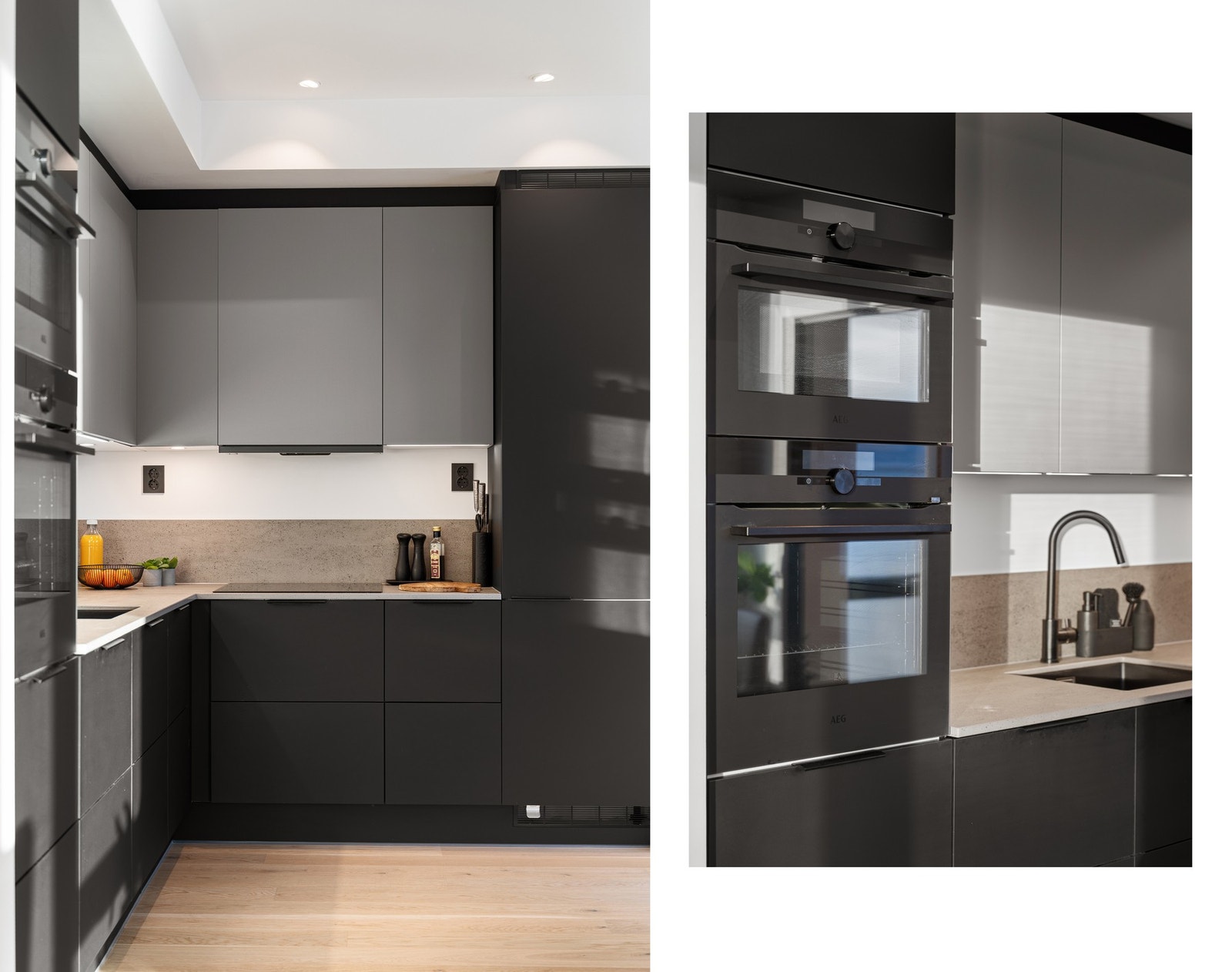 Her inngår selvfølgelig integrerte hvitevarer Galleribilde