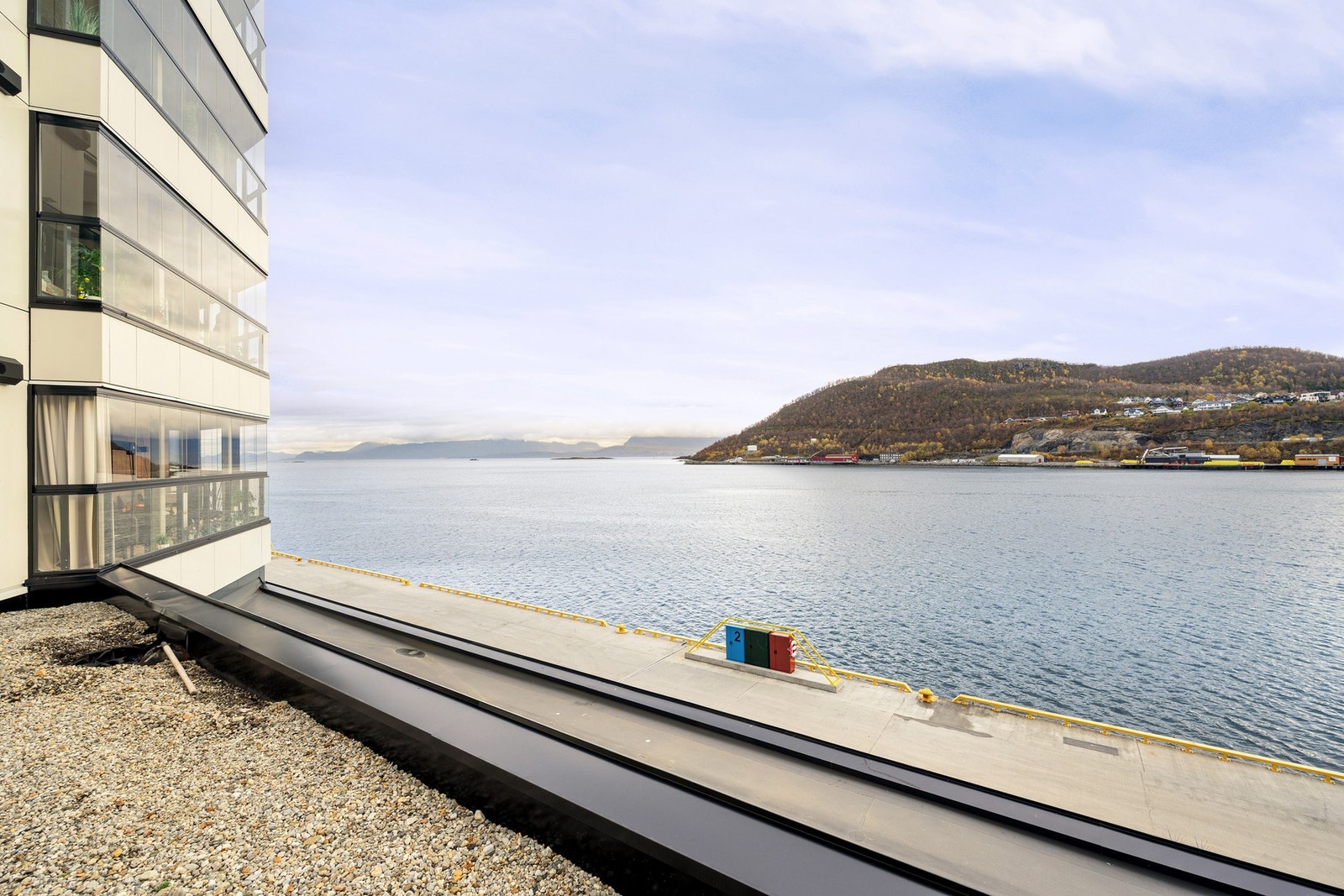 Nydelig sjøutsikt Galleribilde