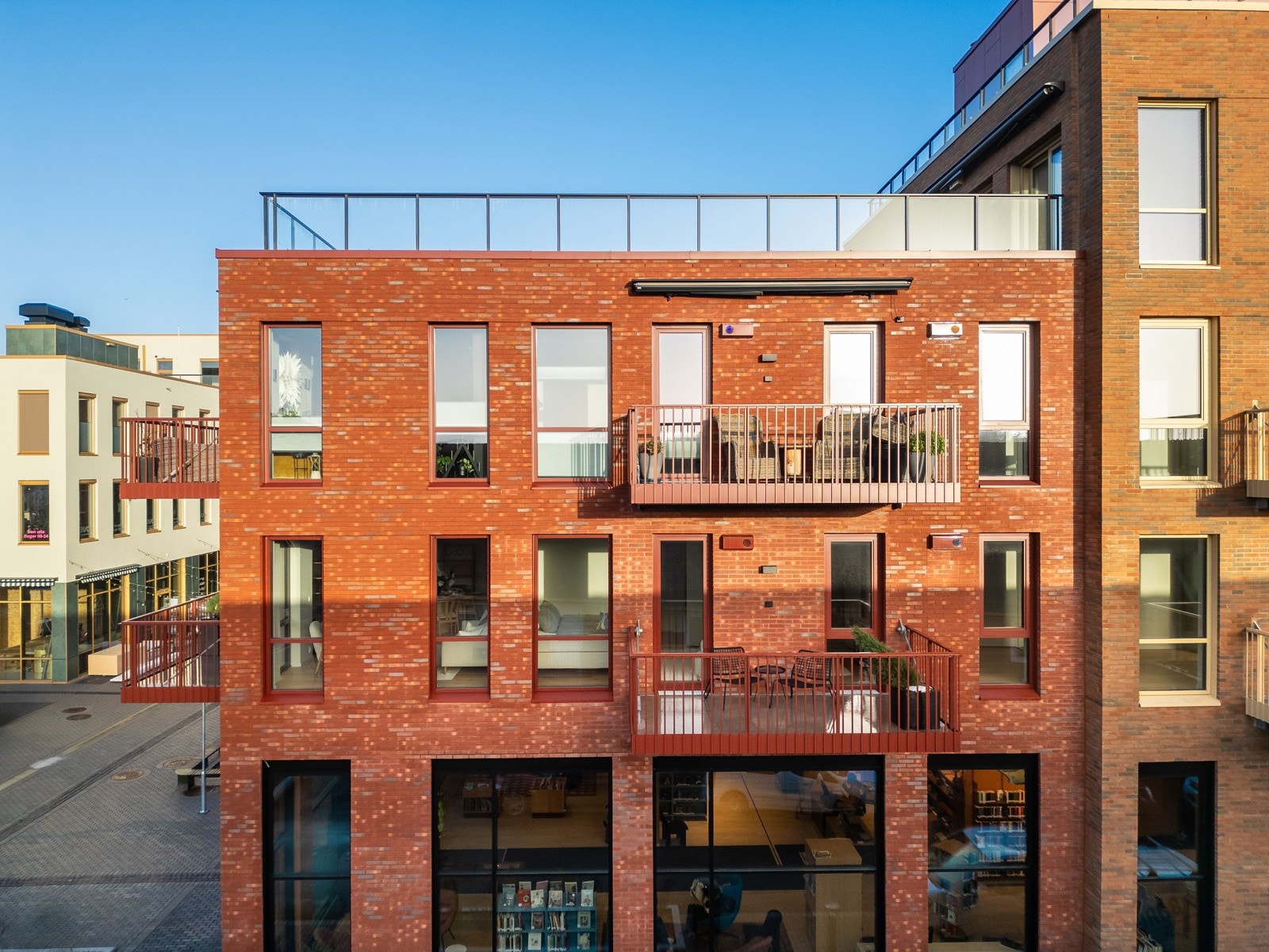 Leiligheten har to balkonger. Galleribilde