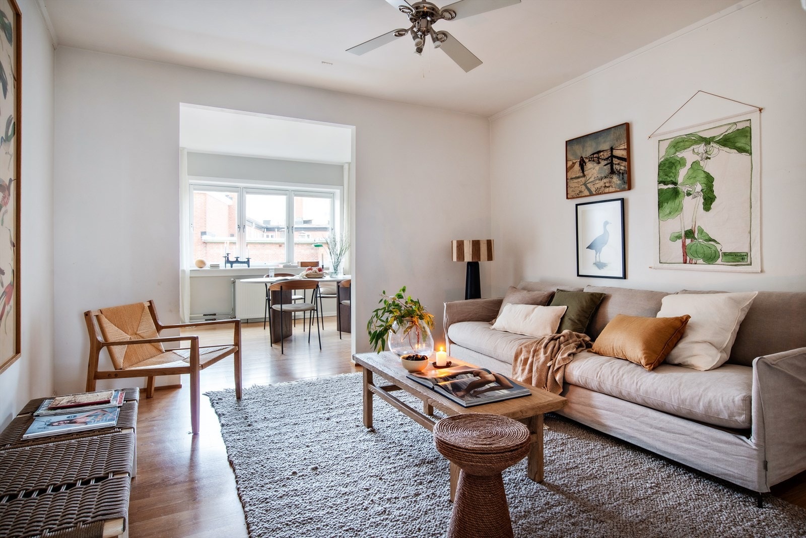 En lys og innbydende leilighet med stort potensiale. Galleribilde