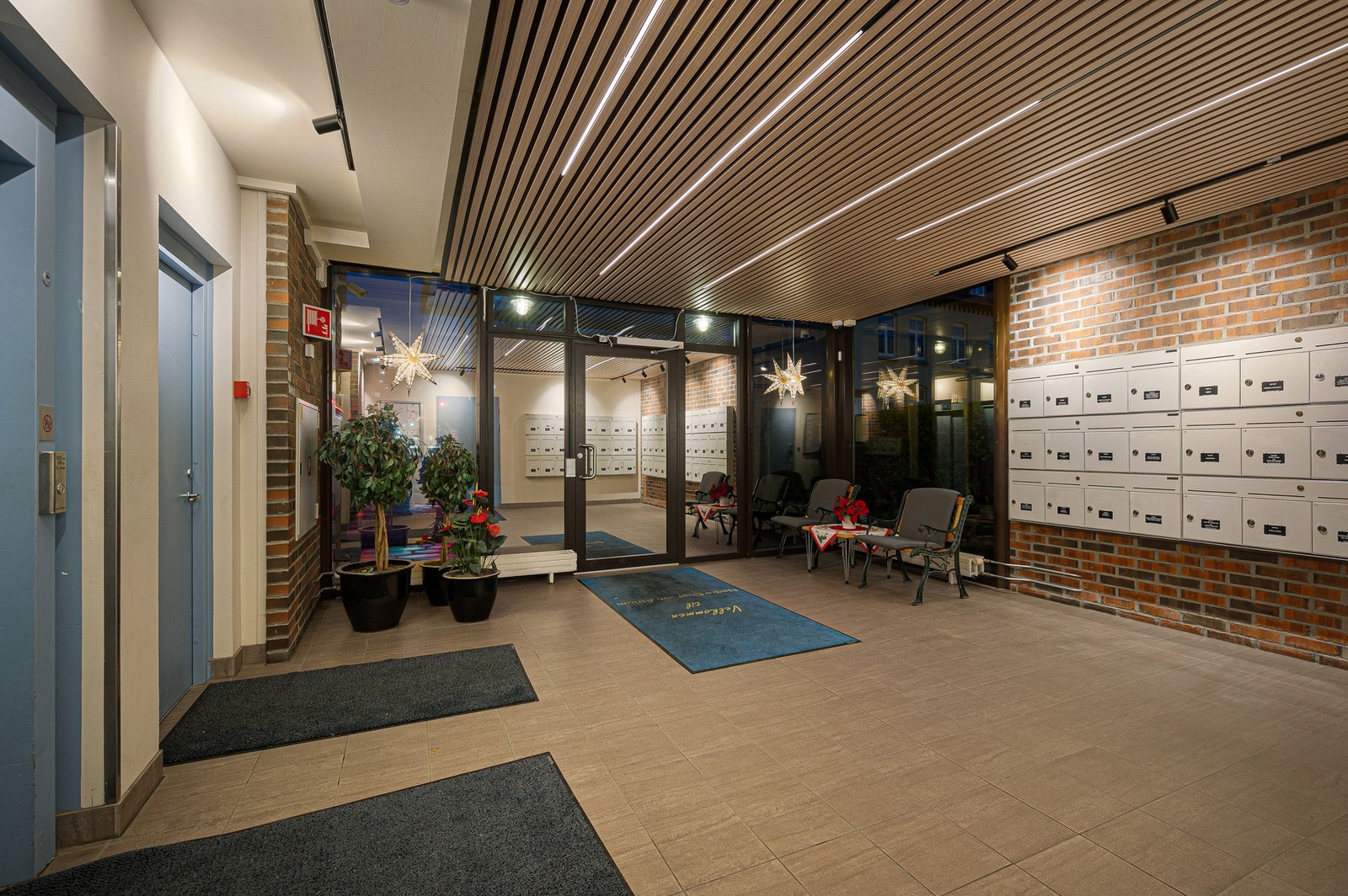 Godt tilrettelagt for alle aldersgrupper med heis i bygget. Galleribilde