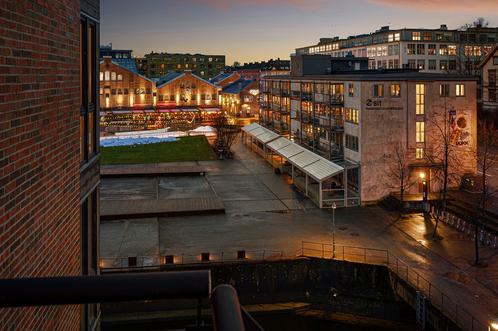 Her har man en flott utsikt over området. Galleribilde