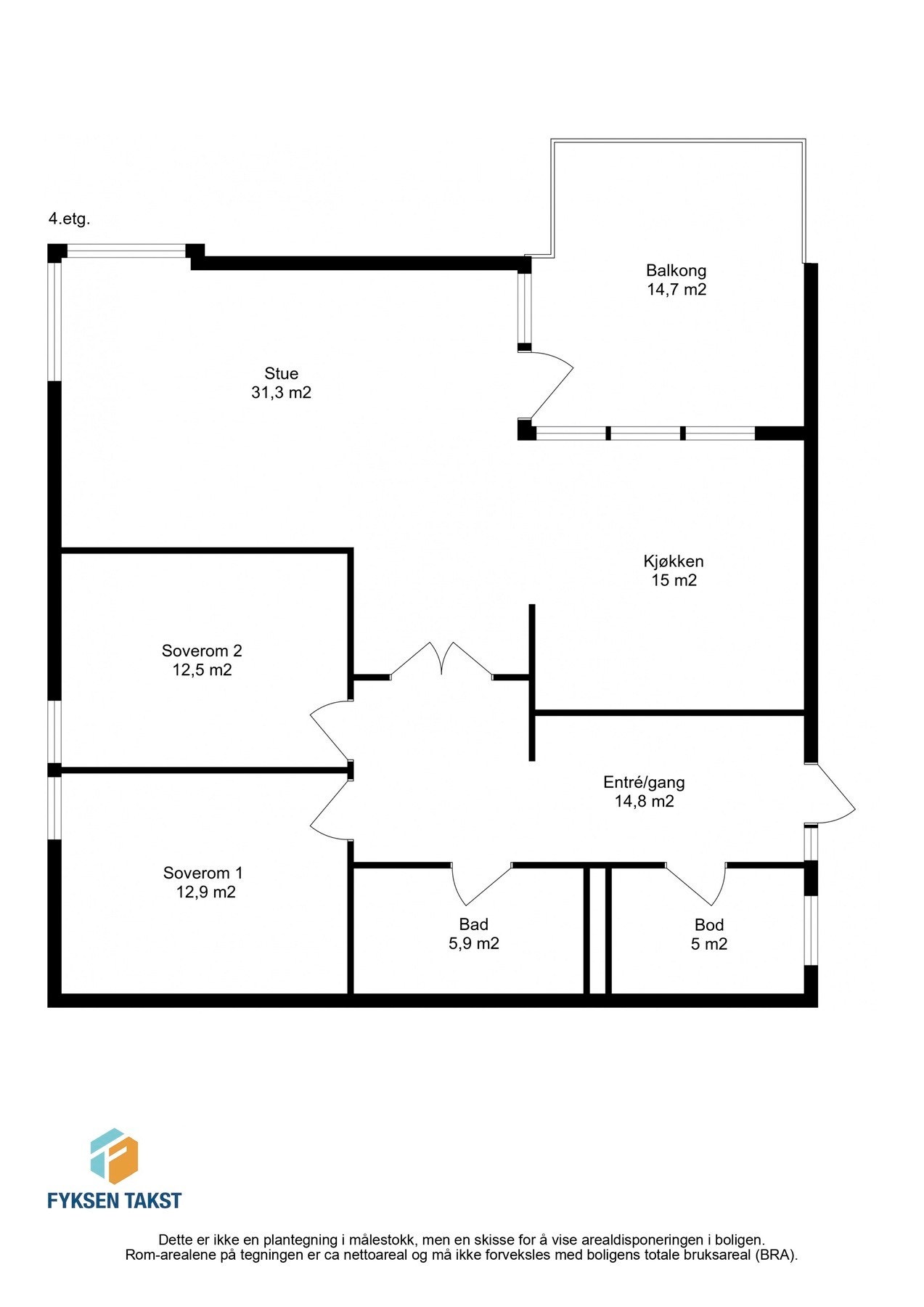 Planskisse. Galleribilde