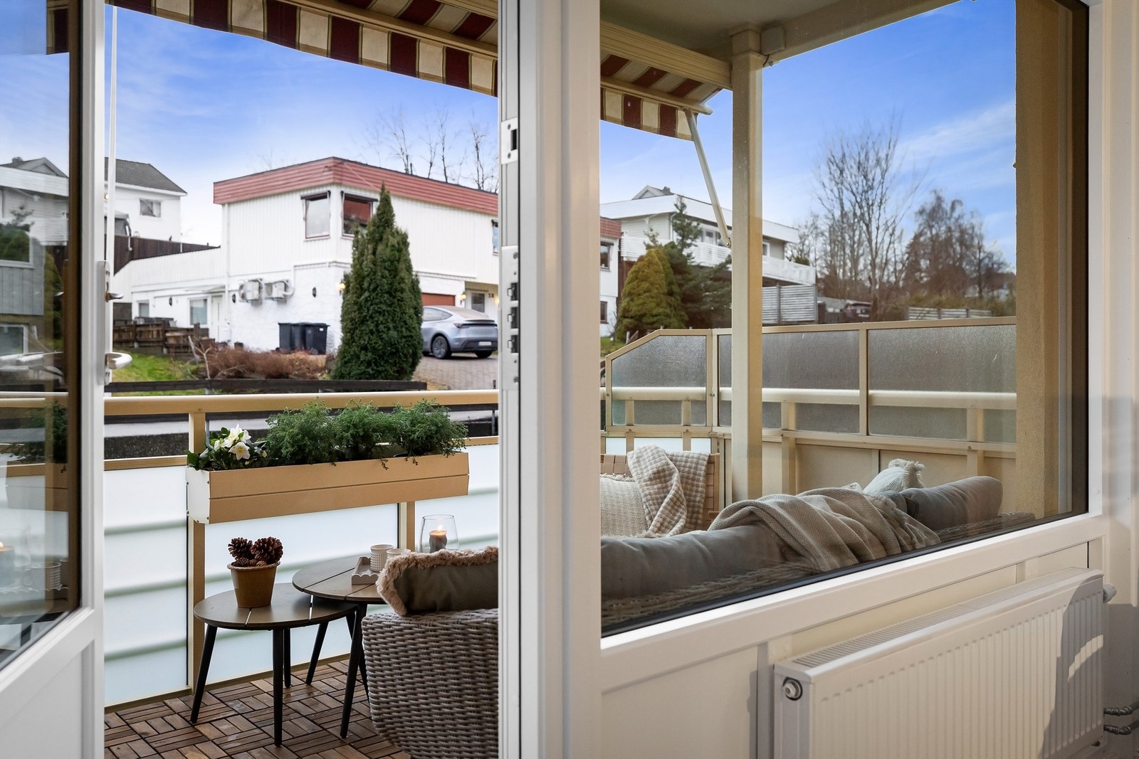 Vestvendt balkong på hele 9 kvm! Galleribilde