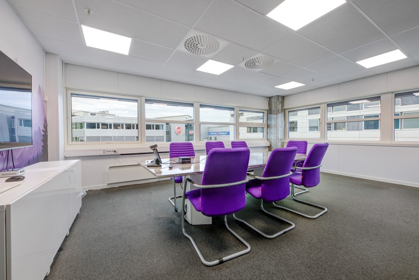 Fra lokalene i 2. etasje, 994 kvm Galleribilde