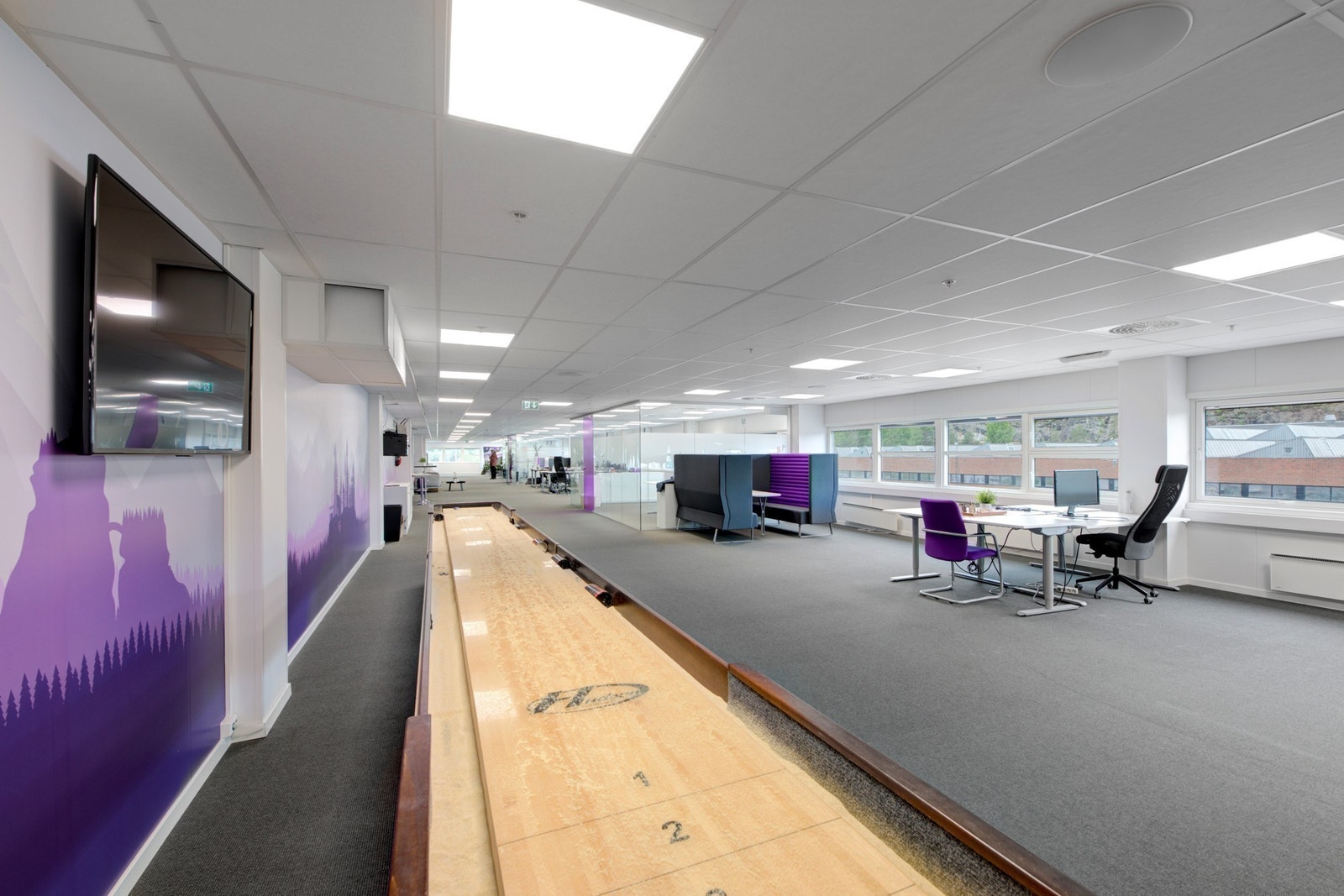 Fra lokalene i 2. etasje, 994 kvm Galleribilde