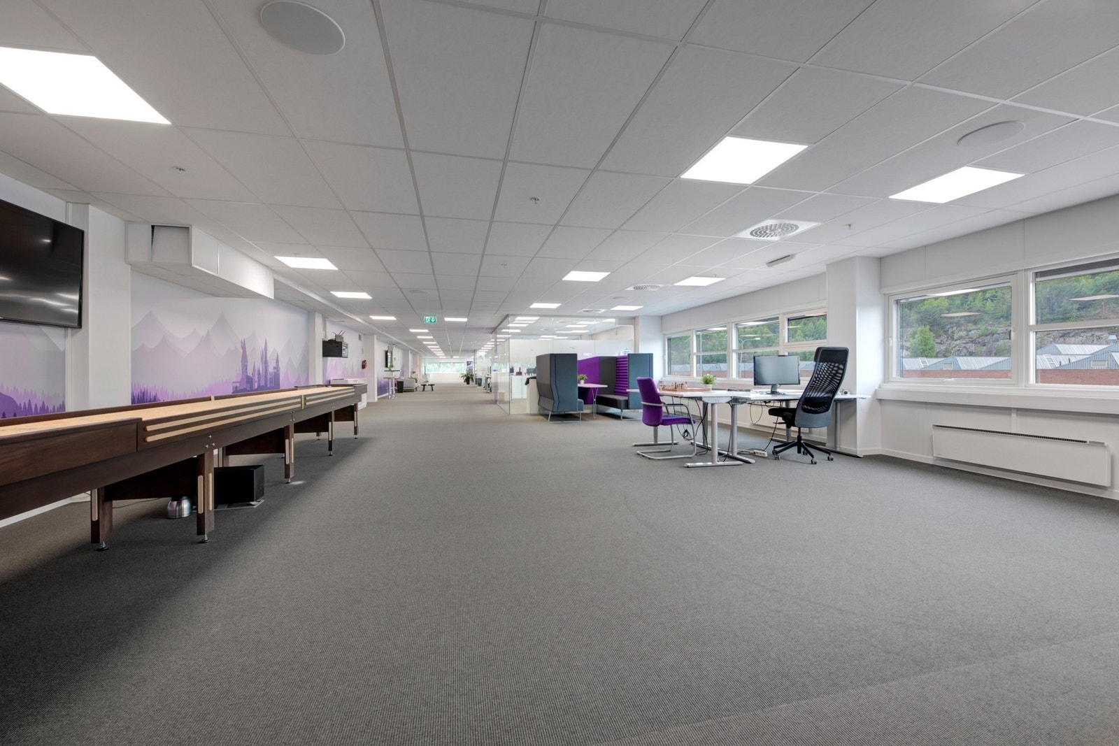 Fra lokalene i 2. etasje, 994 kvm Galleribilde