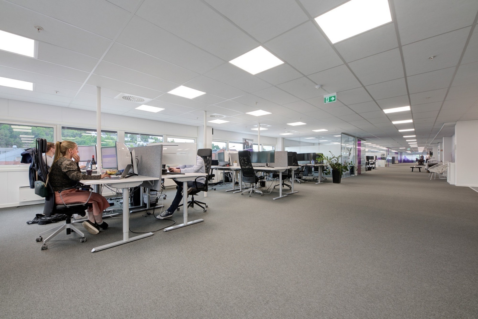 Fra lokalene i 2. etasje, 994 kvm Galleribilde