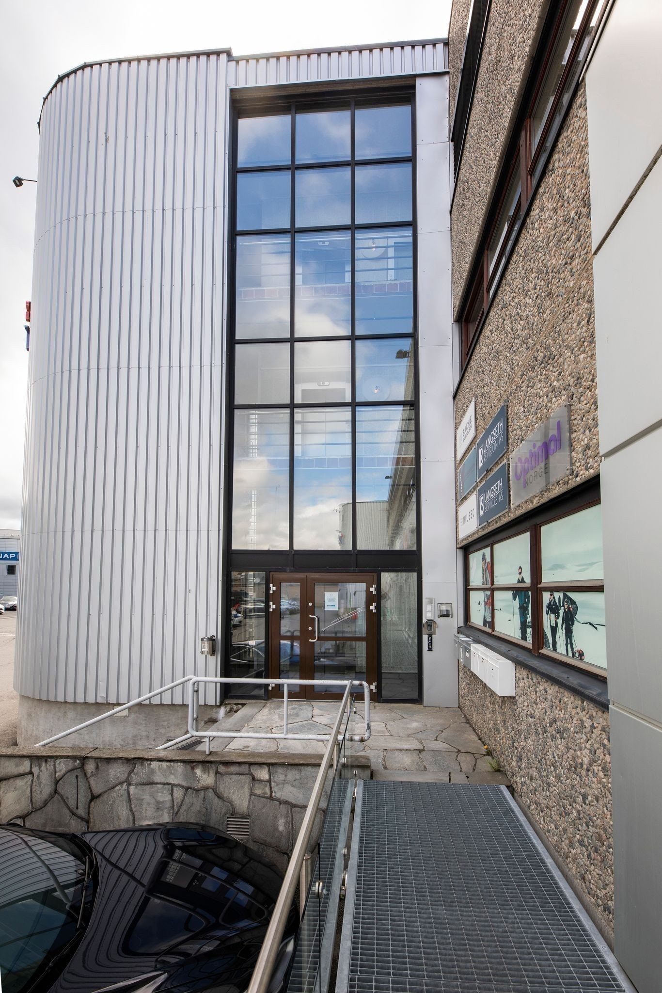 Inngangsparti Galleribilde