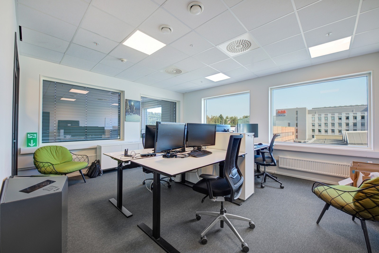 Eksempel fra annen leietaker i bygget Galleribilde