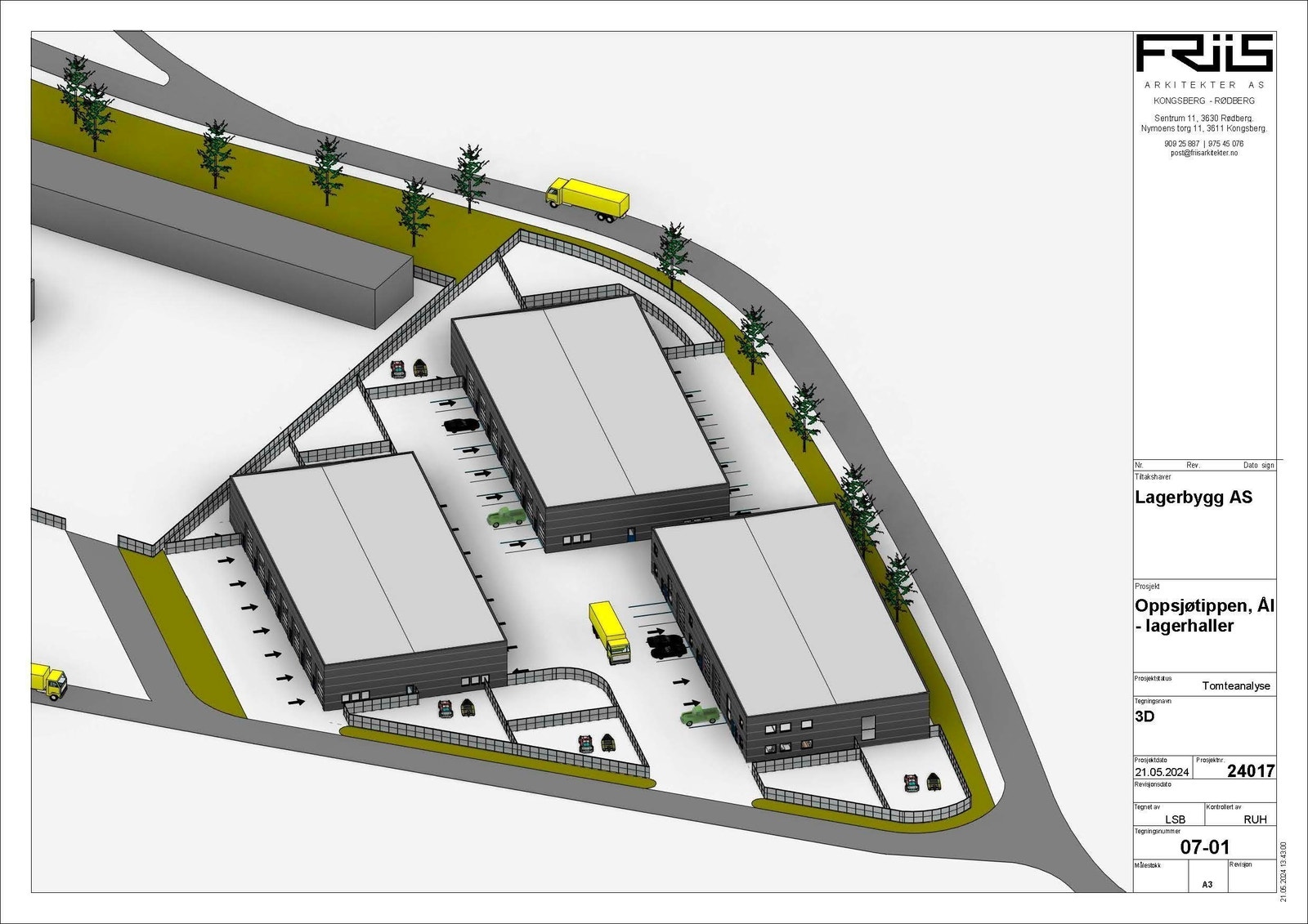 Situasjonsplan Galleribilde