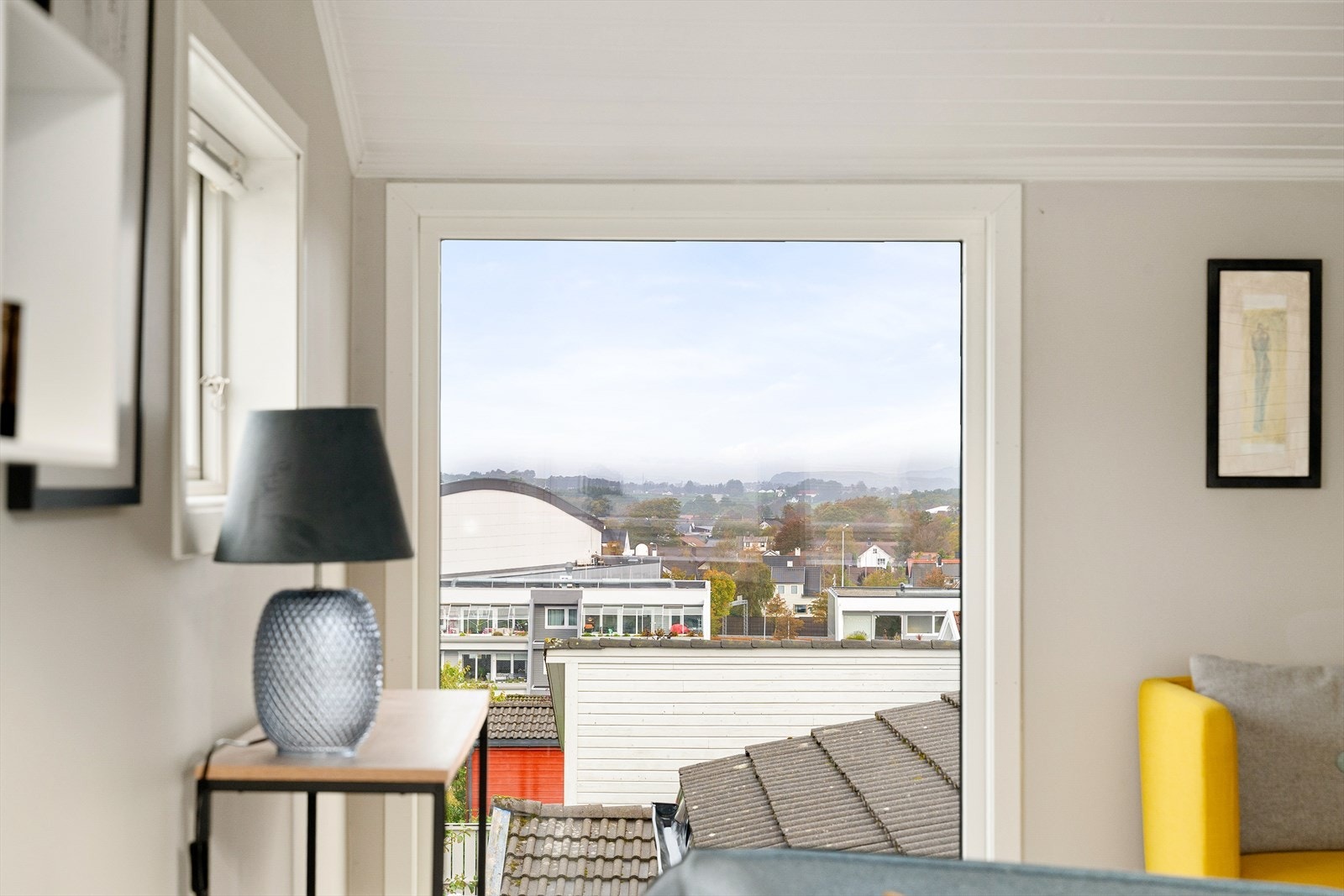 Flott utsikt fra stuen. Galleribilde