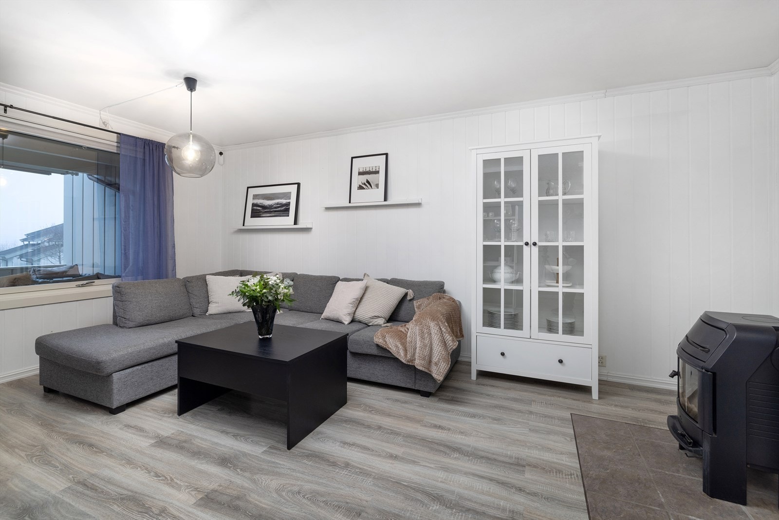 Stuen har godt naturlig lys Galleribilde