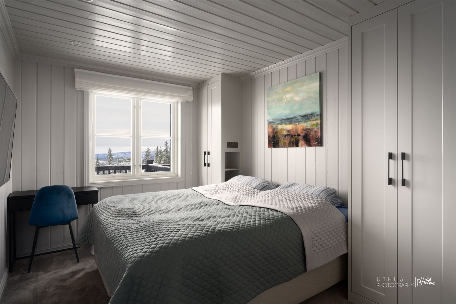 Leiligheten har to soverom. Galleribilde