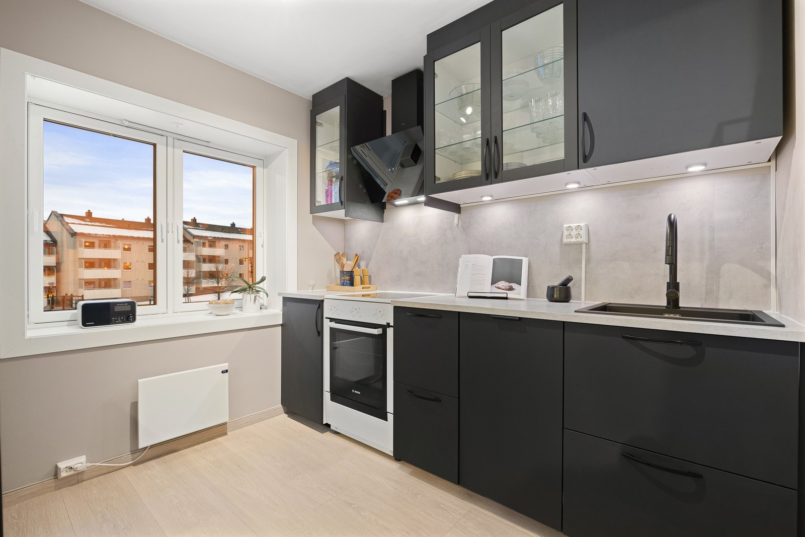 Kjøkkenet er vurdert til tilstandsgrad 1 av takstmann. Galleribilde