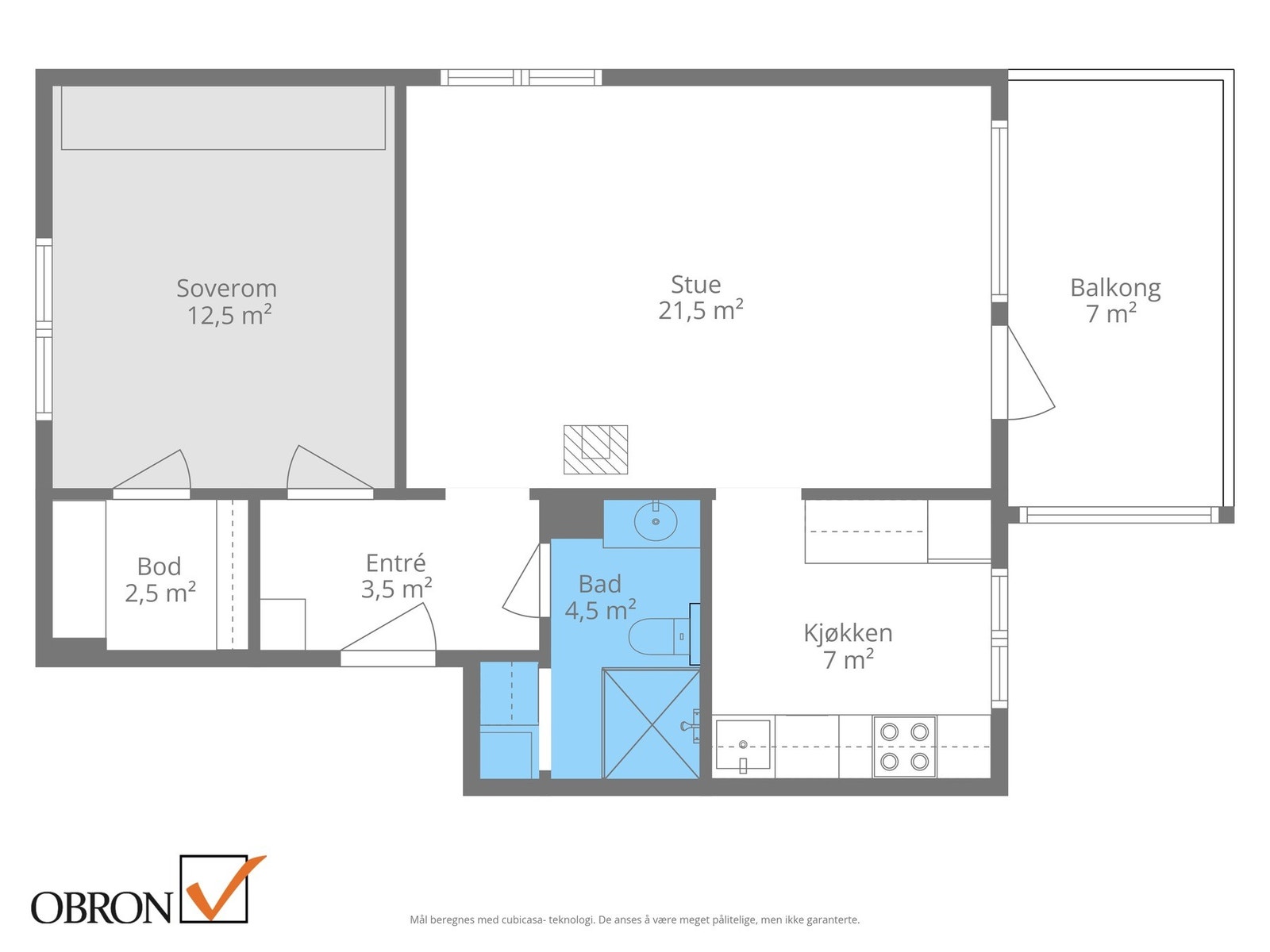 Planskisse. Galleribilde