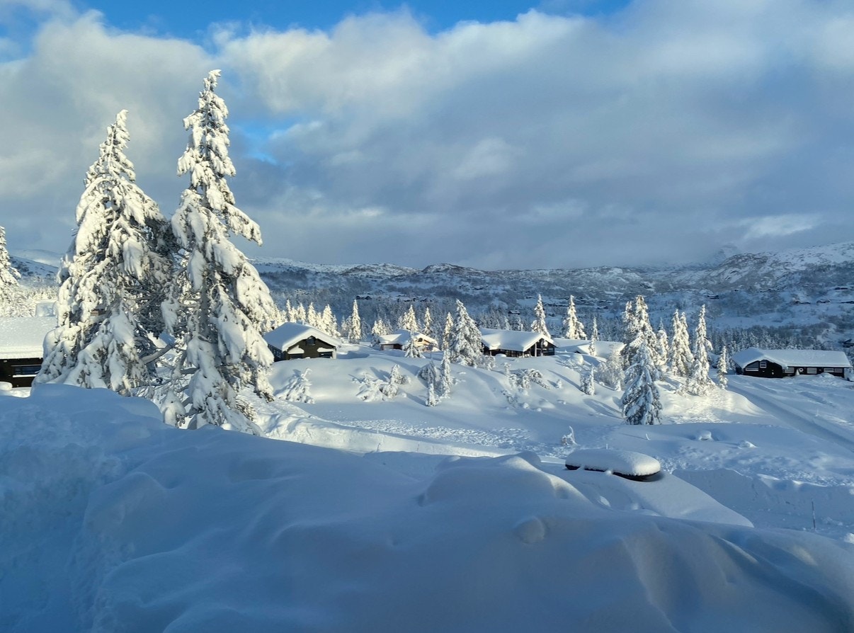Her kan du virkelig nyte vinteren, med skisporet like utenfor hytteveggen. Her er mulighetene mange, et perfekt utgangspunkt for fine opplevelser. Galleribilde