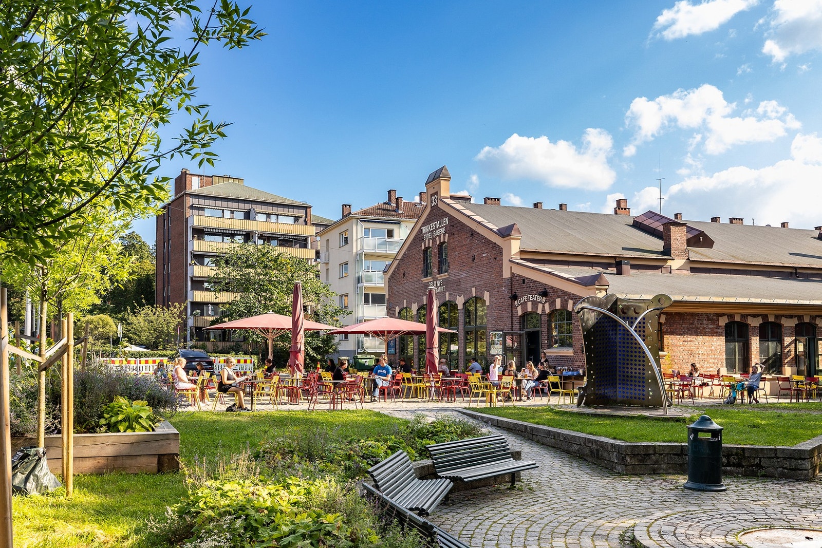 Trikkestallen Galleribilde