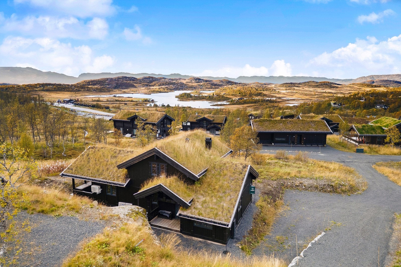 Eiendommen ligger meget fint til på Vierli Galleribilde