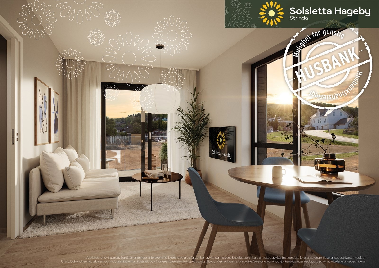 Her får du en splitter ny leilighet med gjennomgående pen standard. Det er hvitpigmentert eikeparkett på gulv, malte vegger i fargen "Space", fjernvarme, balansert ventilasjon og mye mer! Galleribilde