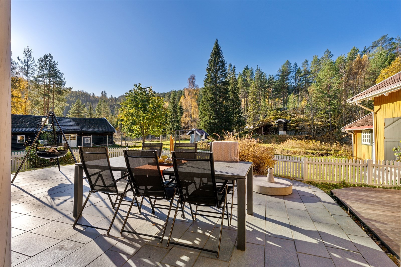 Her kan hele familien samles til et hyggelig måltid i koselige omgivelser. Galleribilde