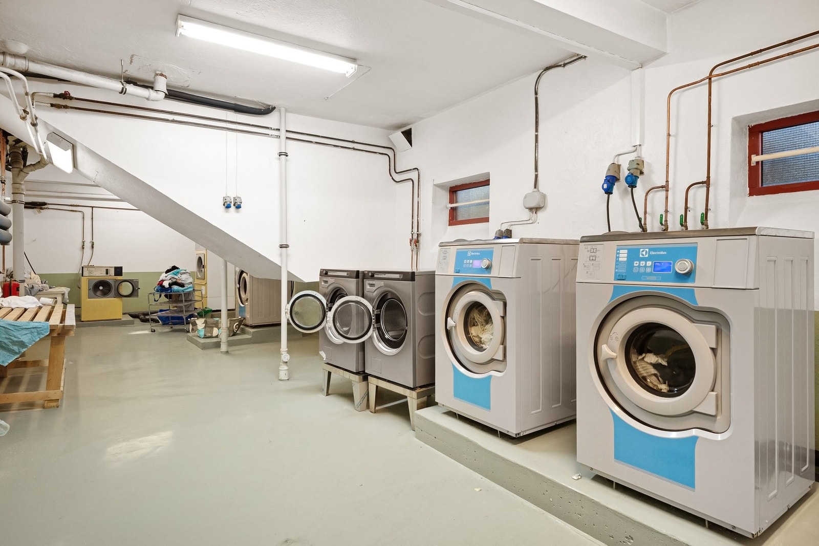 Fellesvaskeri og tørkerom. Galleribilde