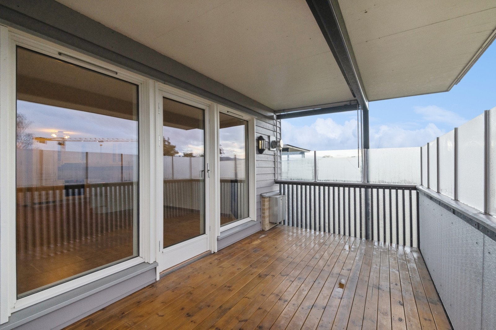 Balkong med flott utsikt Galleribilde