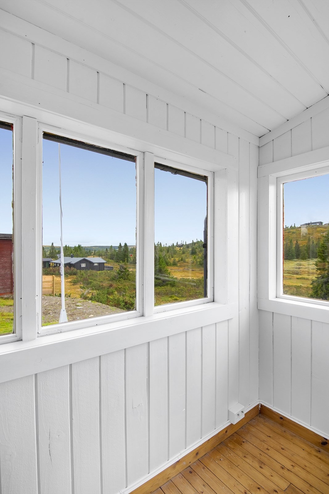 Flott utsikt utover området! Galleribilde