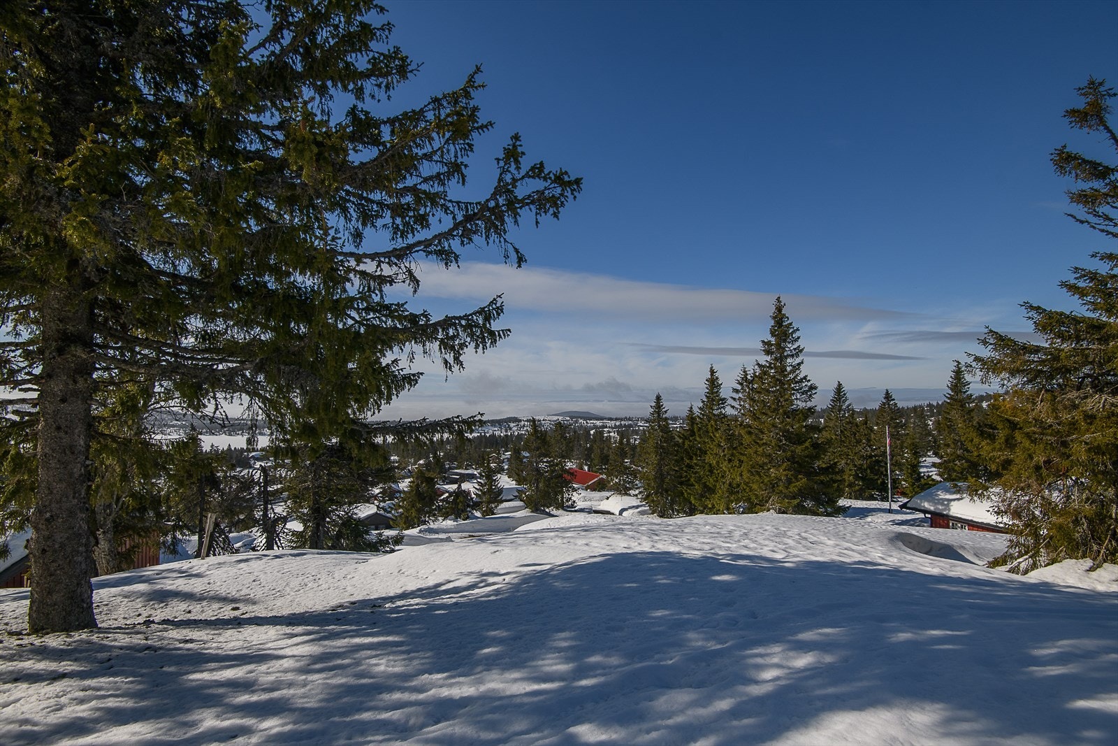 Hytta ligger forholdsvis sentralt på Sjusjøen og har gangavstand ned til sentrum, med butikker og serveringssteder. Perfekt utgang i helårs turområder. Galleribilde