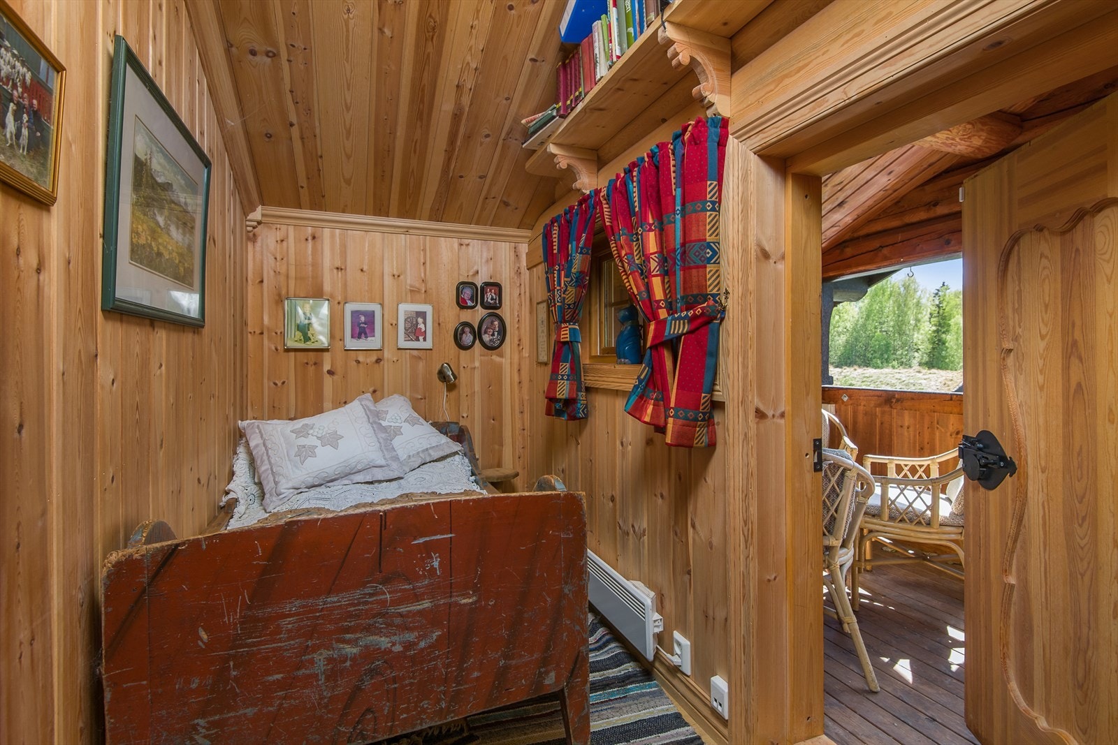 Fra 2. etg i hovedhuset Galleribilde