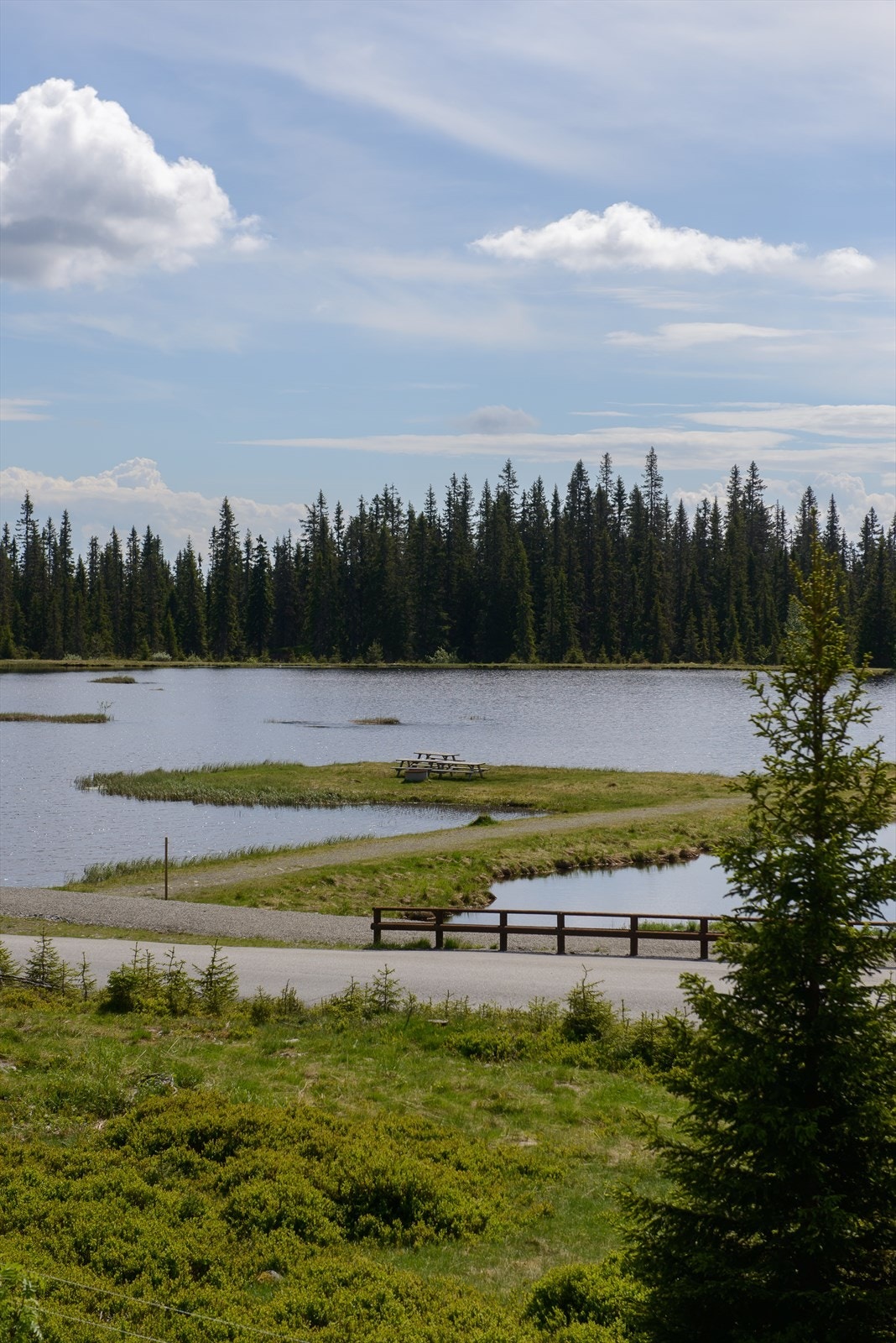 Eftastjernet kan benyttes til til både bading og fisking for den som ønsker det. Galleribilde