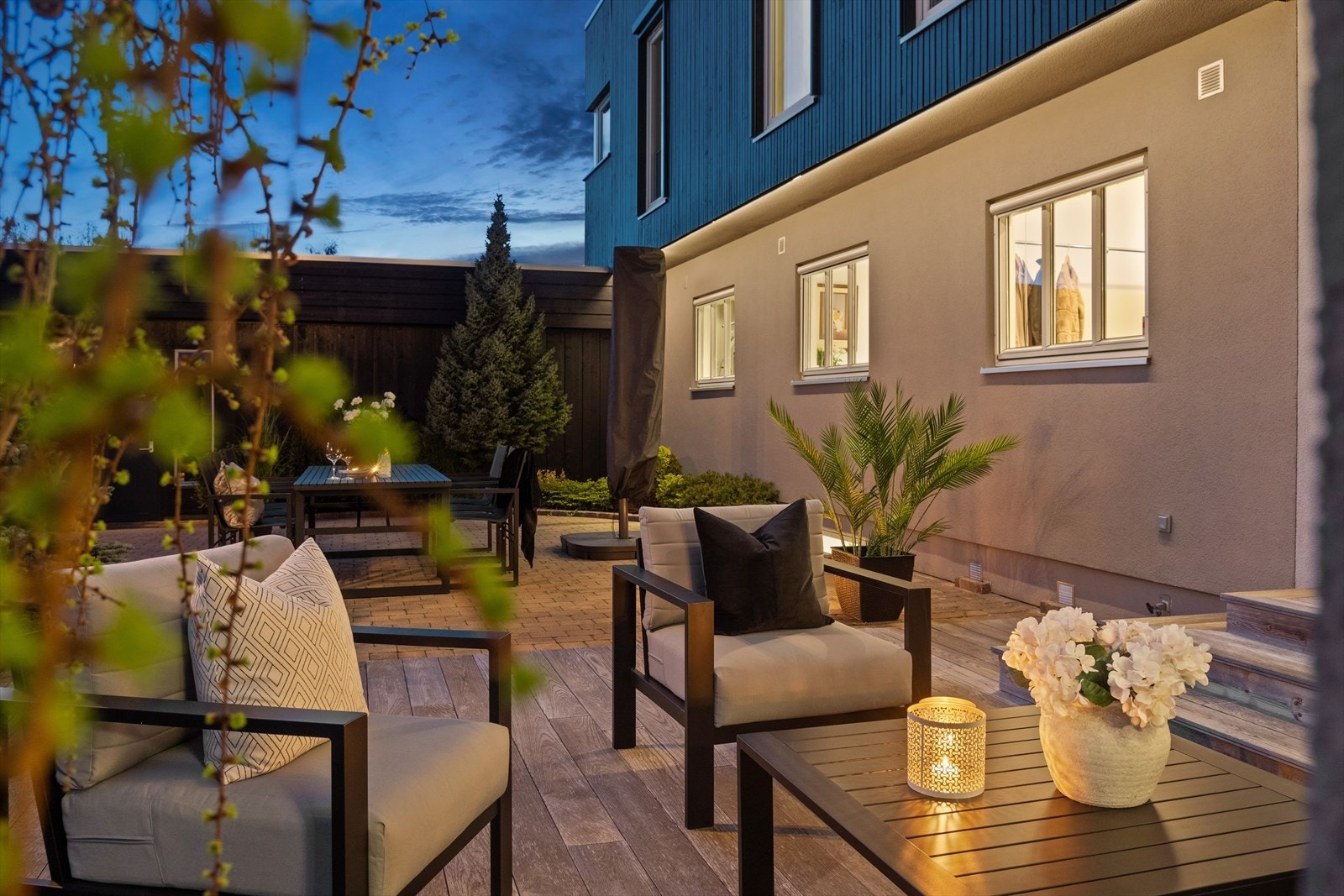 Kveldsstemning. Galleribilde