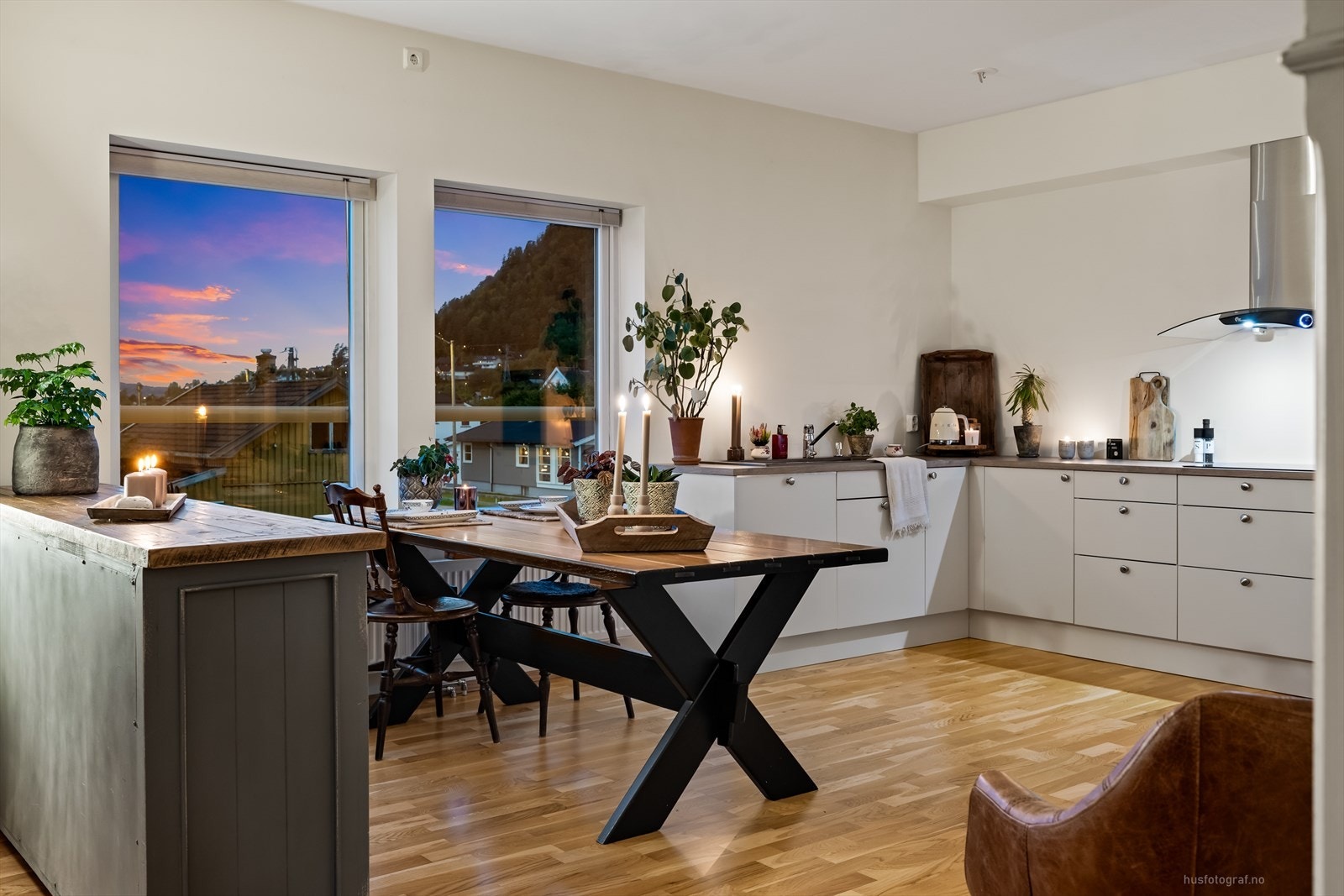 Kveldsstemning. Galleribilde