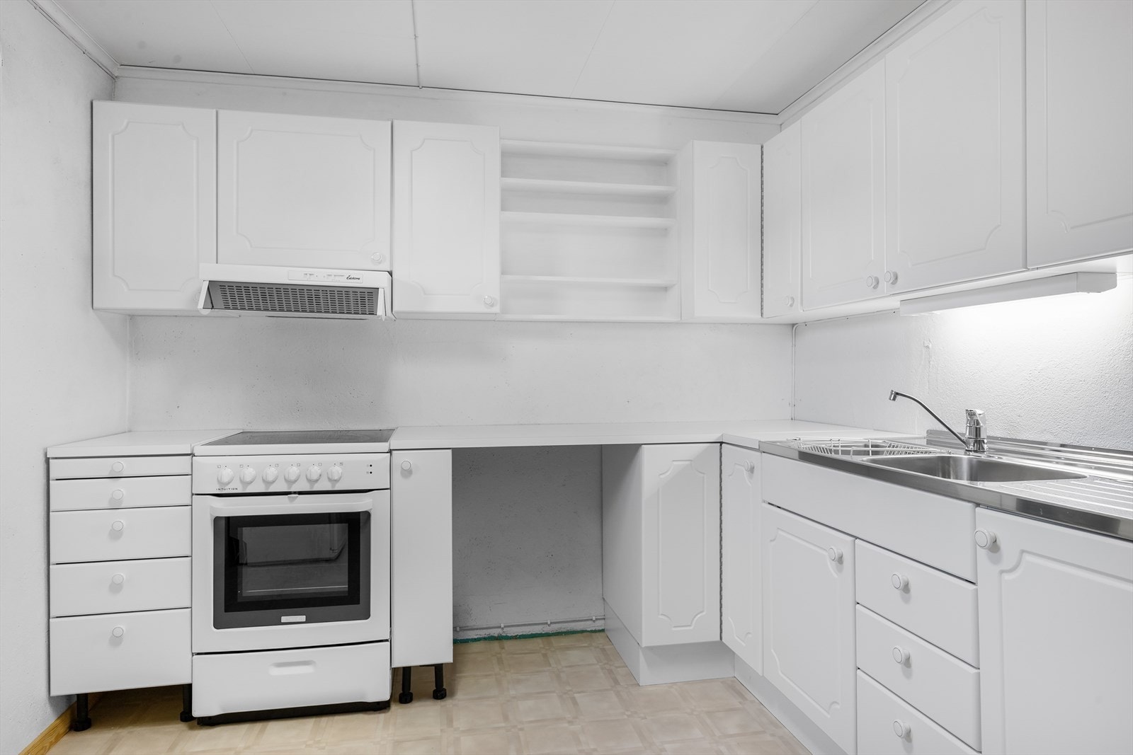 I tillegg er ett av rommene innredet som kjøkken. Galleribilde