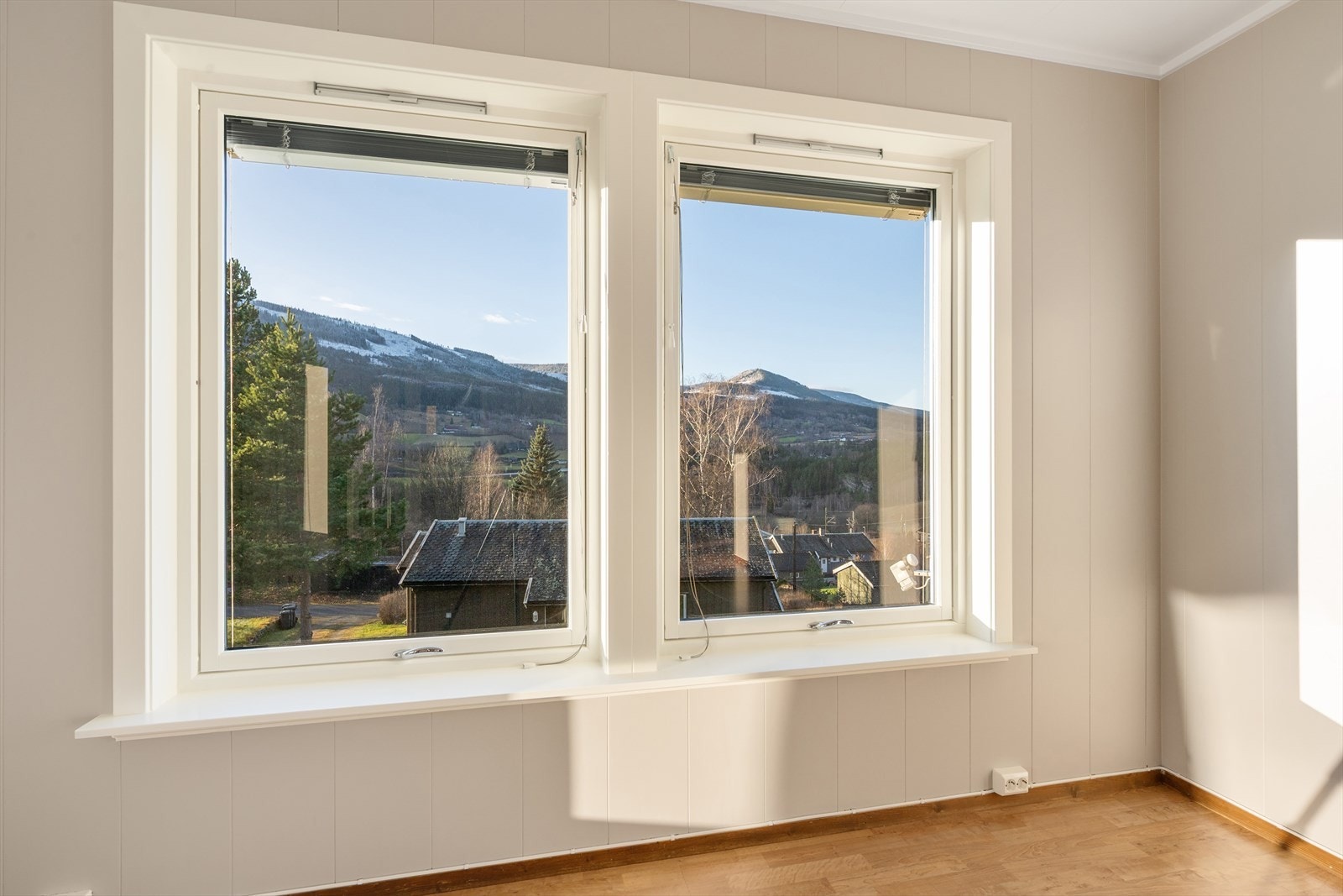 Det er fin utsikt mot områdene omkring. Galleribilde