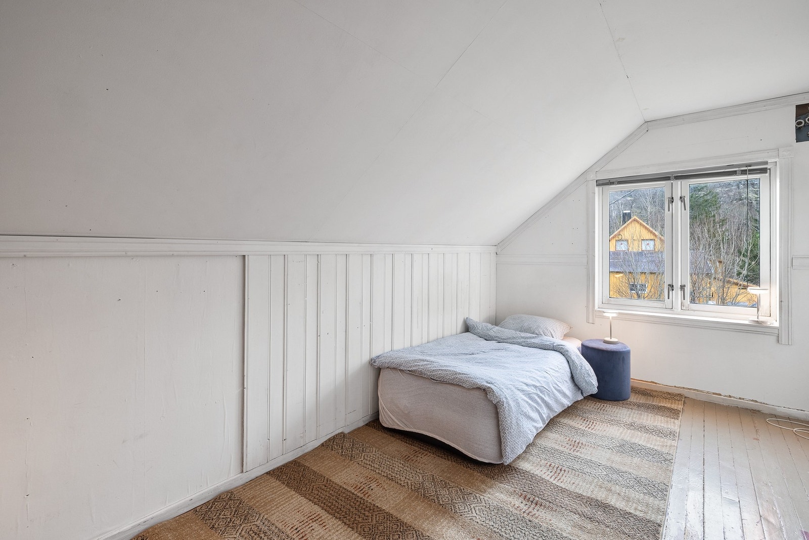 Soverom 2. Det er ikke koblet noe strøm inn til soverom 2. Galleribilde