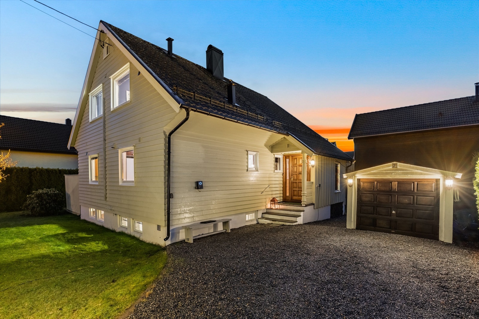 Kveldsstemning. Galleribilde