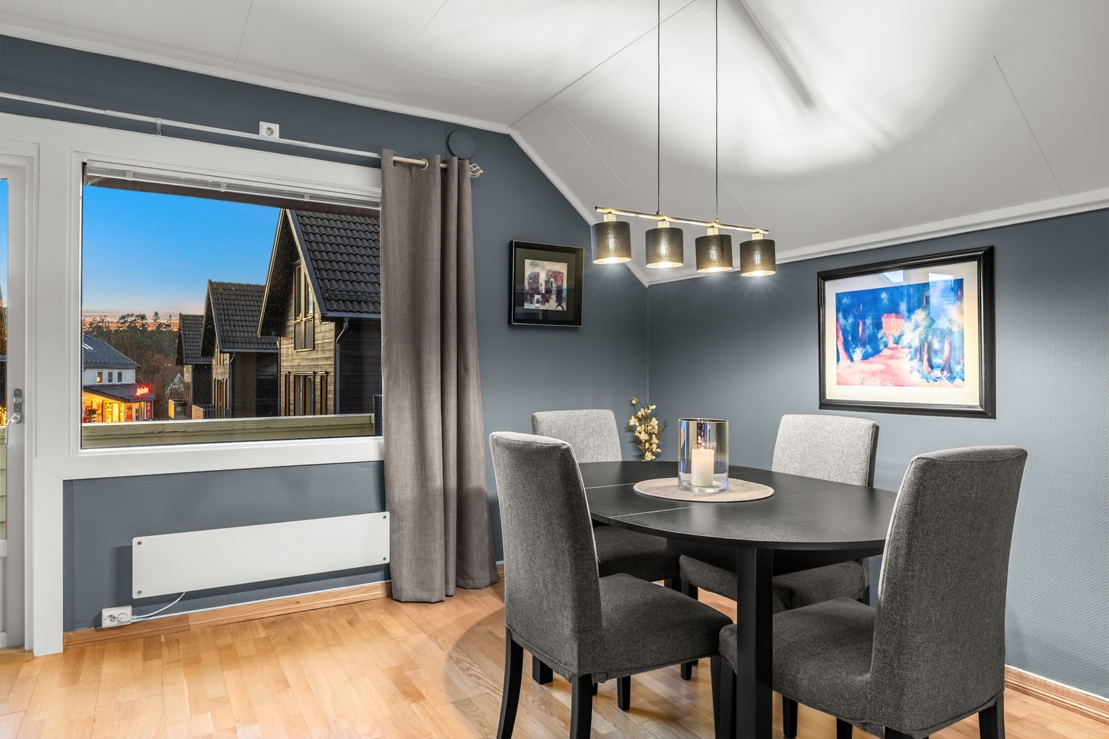 Kveldsstemning. Galleribilde