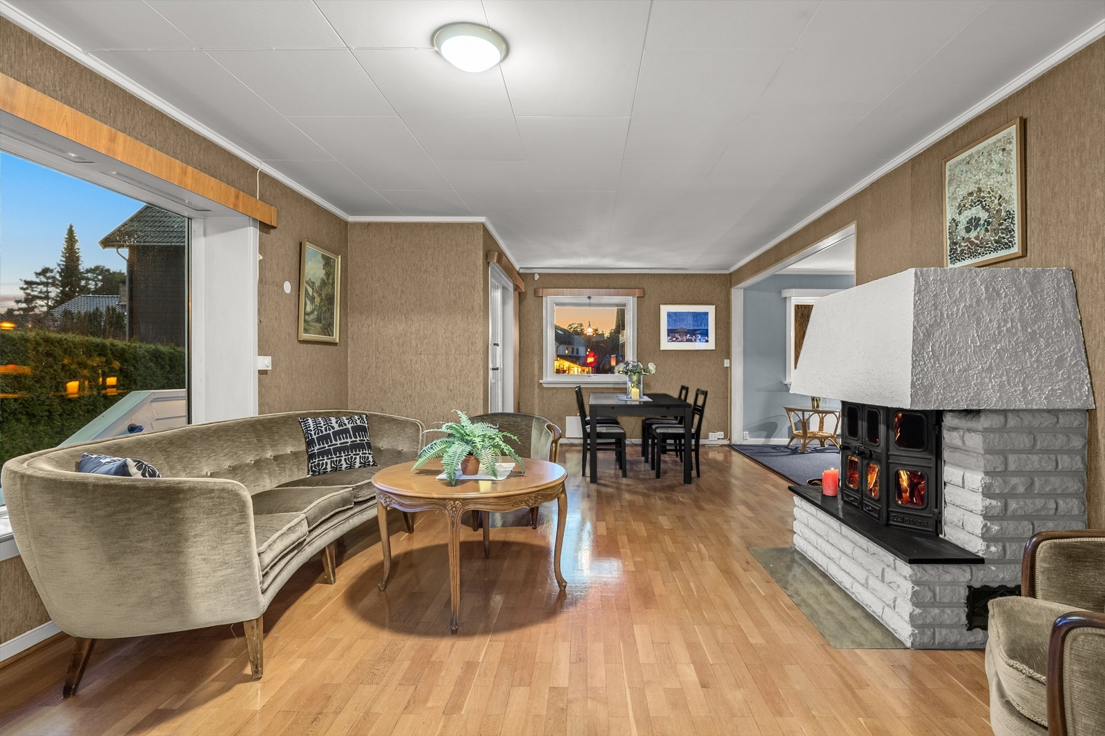 Kveldsstemning. Galleribilde