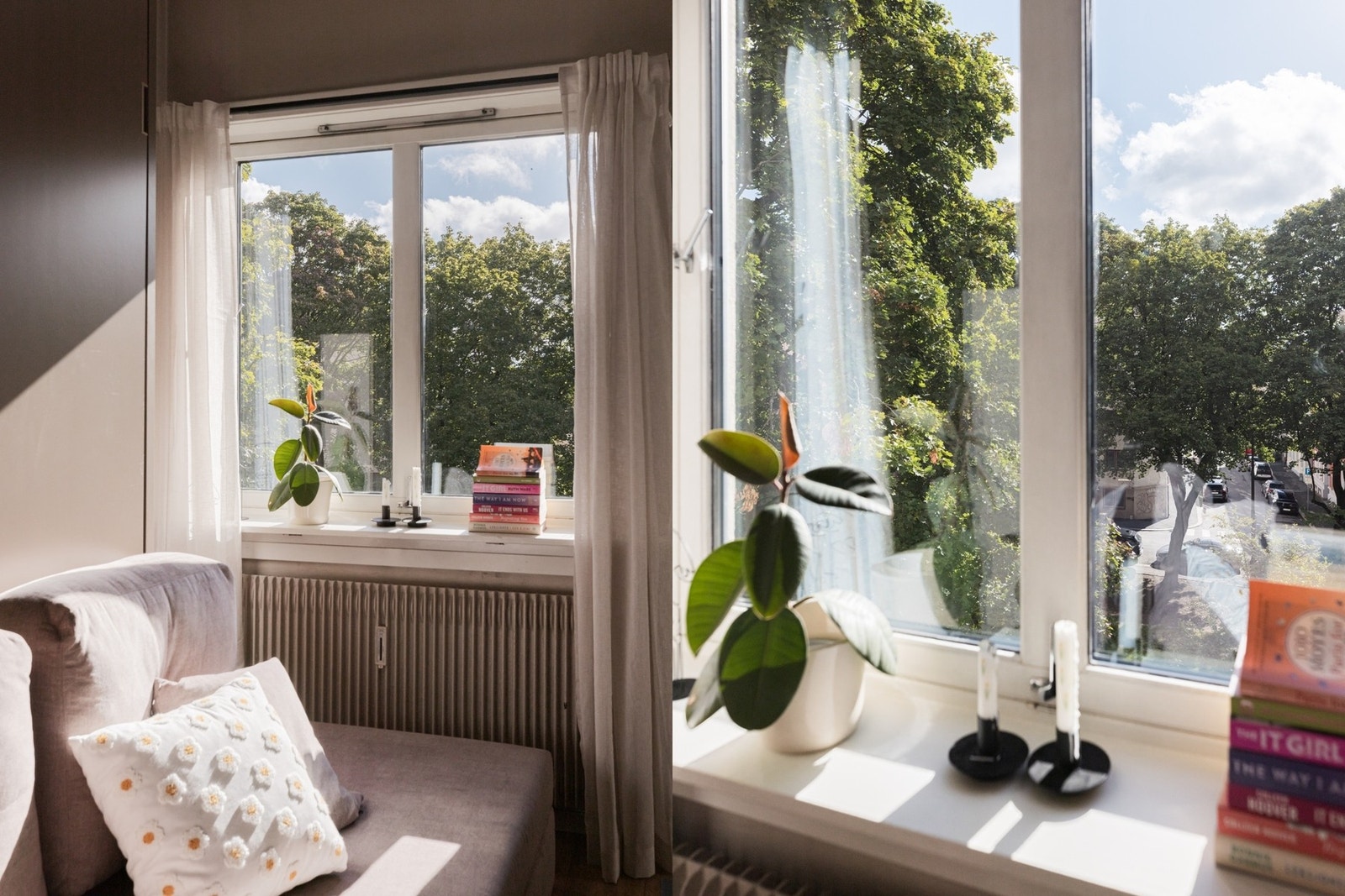 Høyt, fritt og usjenert beliggenhet i byggets 4. etasje. Galleribilde