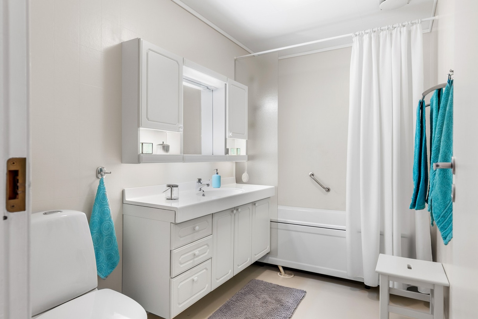 Bad på 5,5 kvm. Galleribilde