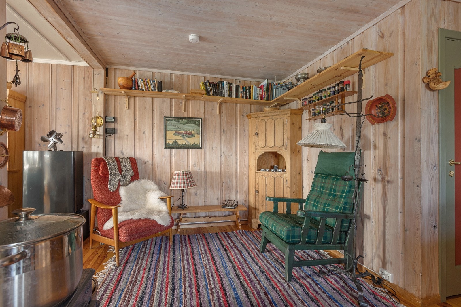Flere møbleringsmuligheter i hytta Galleribilde