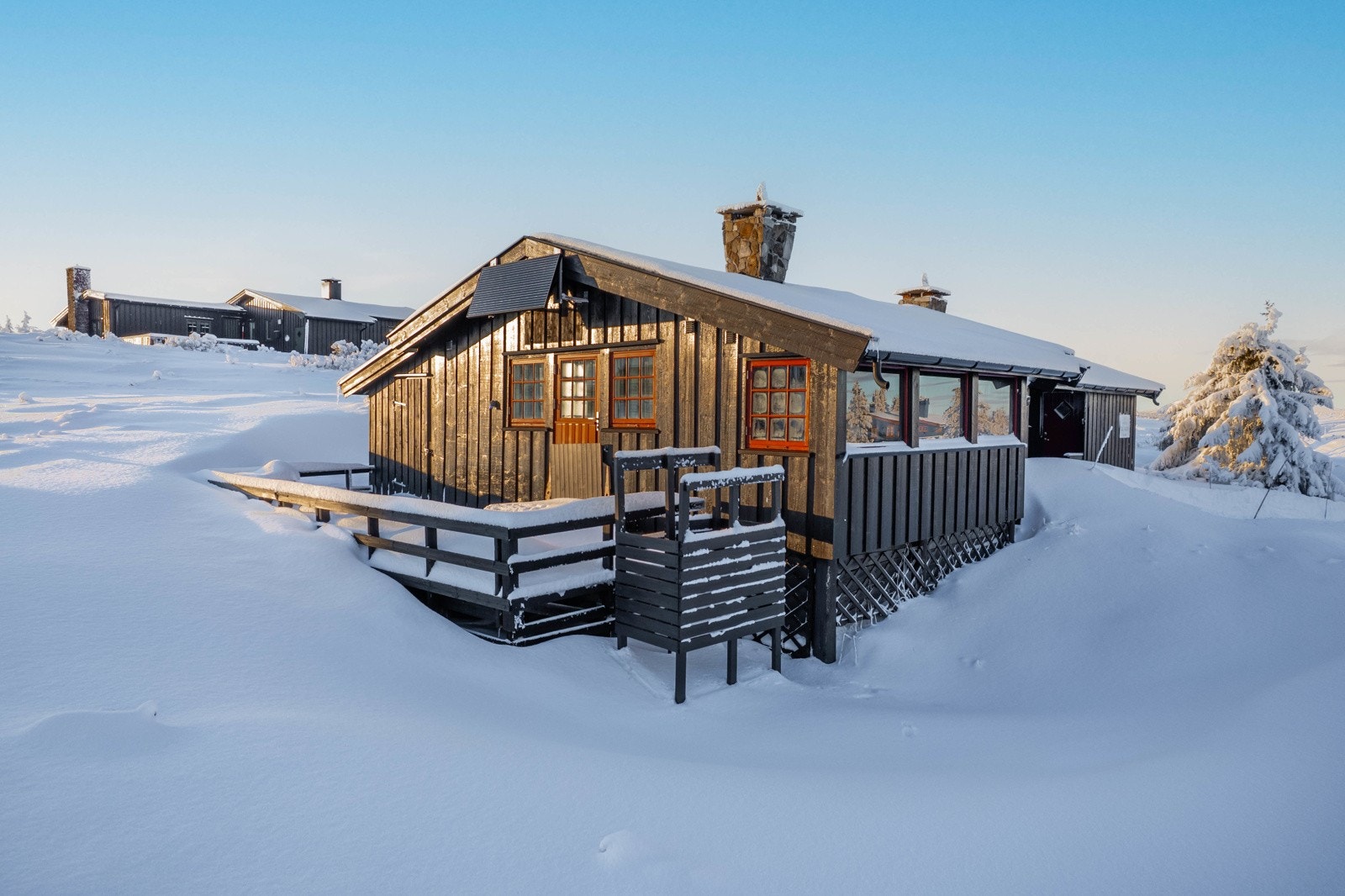 Ei trivelig hytte i Kroksjølia med flott utsikt Galleribilde