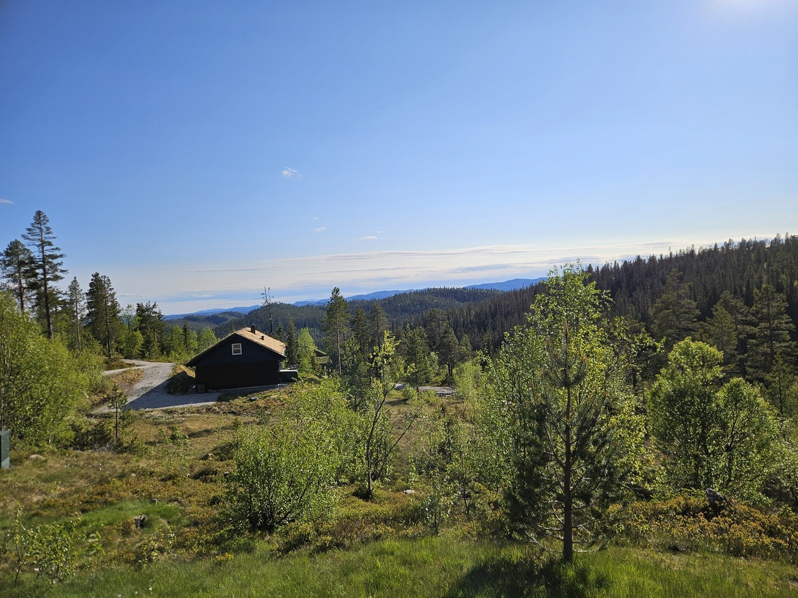 Gode sol og utsiktsforhold fra eiendommen Galleribilde