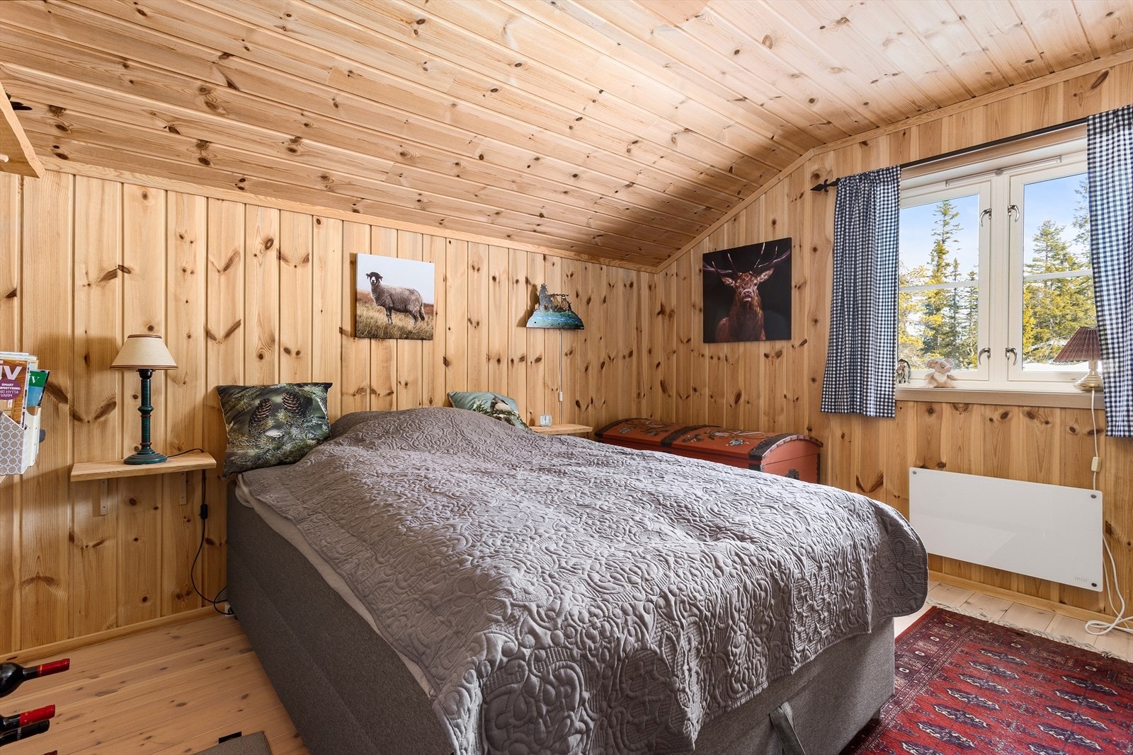 Soverom nr. 1 - Hytta har totalt 3 soverom. Galleribilde